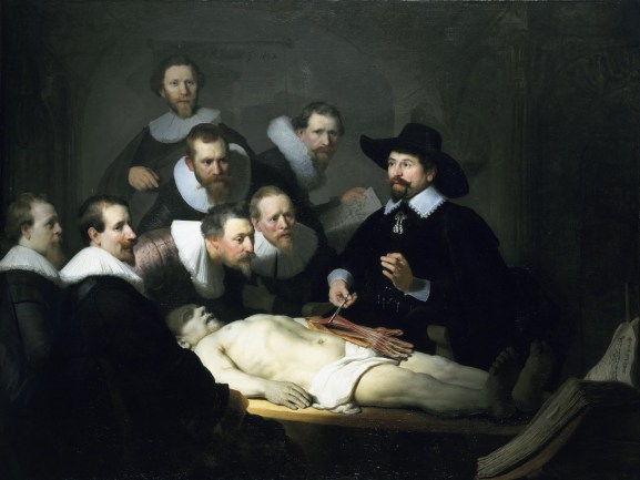 La lección de anatomía del Doctor Tulp - Rembrandt 1632